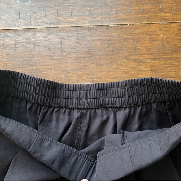 Zara black wide-leg pull-on trouser pants size S - Picture 6 of 13